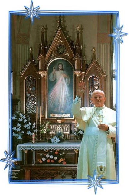 Giovanni Paolo II e Ges Misericordioso